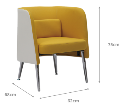 Alain 1 Seater Sofa Dimensions
