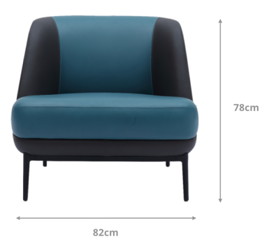Boyd 1 Seater Sofa Dimensions