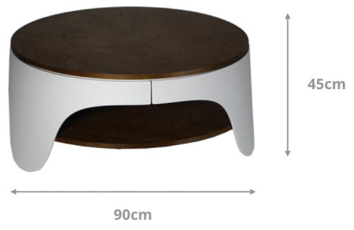 Ekon Coffee Table Dimensions